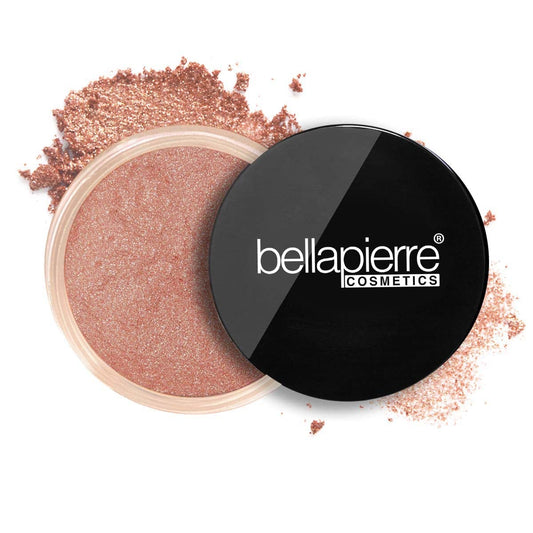 bellapierre Mineral Bronzer - Loose Powder | SPF Protection | Warms Skin Tone for a Sun-Kissed Look | Non-Toxic & Paraben Free - Peony - 0.3 Oz