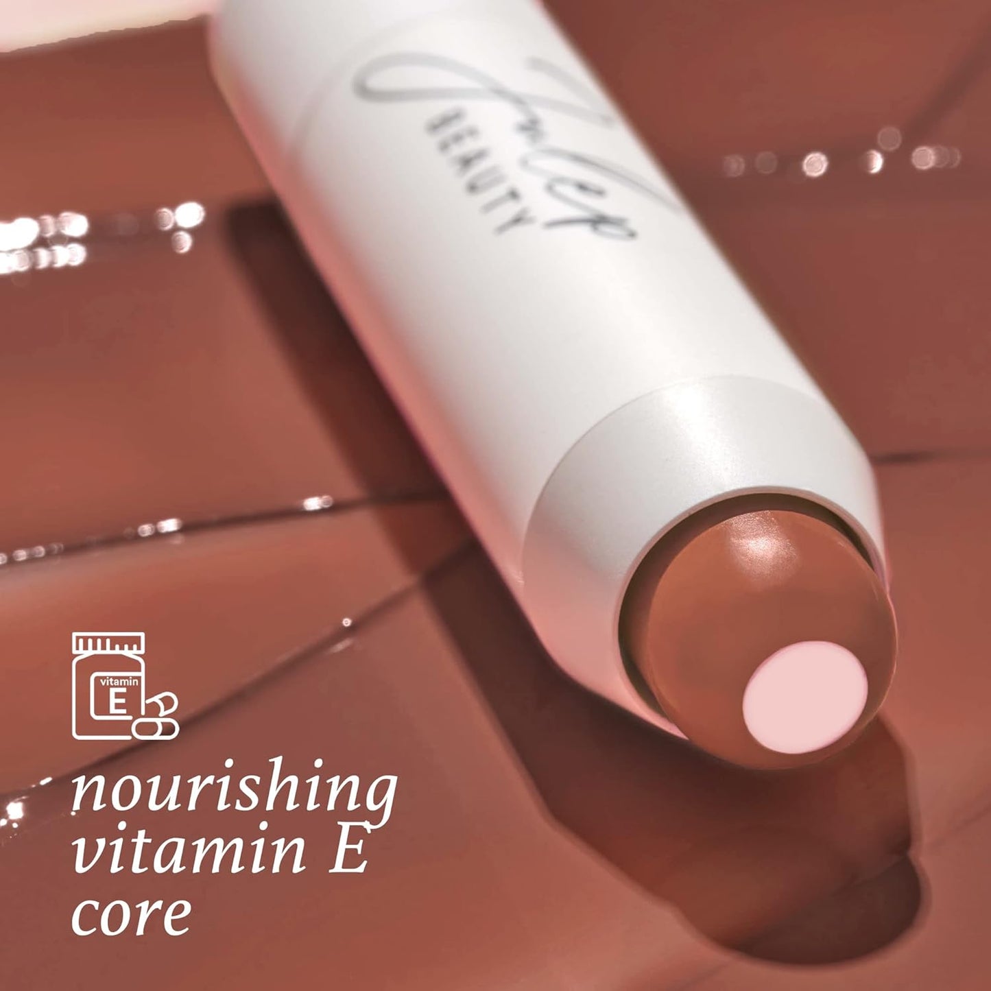 Julep It's Balm Tint of Color Lip Balm - Roasted Peach | Hydrating Lip Color with Vitamin E Core | Natural Gloss Finish | Vegan & Cruelty-Free