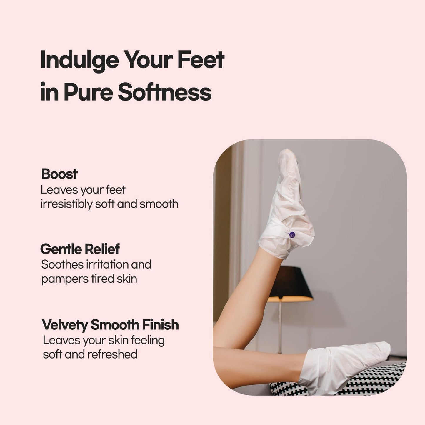 Epielle Moisturizing Foot Masks 6 Pairs, Deep Moisturizing Socks for Dry Feet & Cracked Heels, Relieve and Soften with Sunflower Seed Oil & Avocado Oil, Korean Skin Care, Spa Self Care Gifts for Women