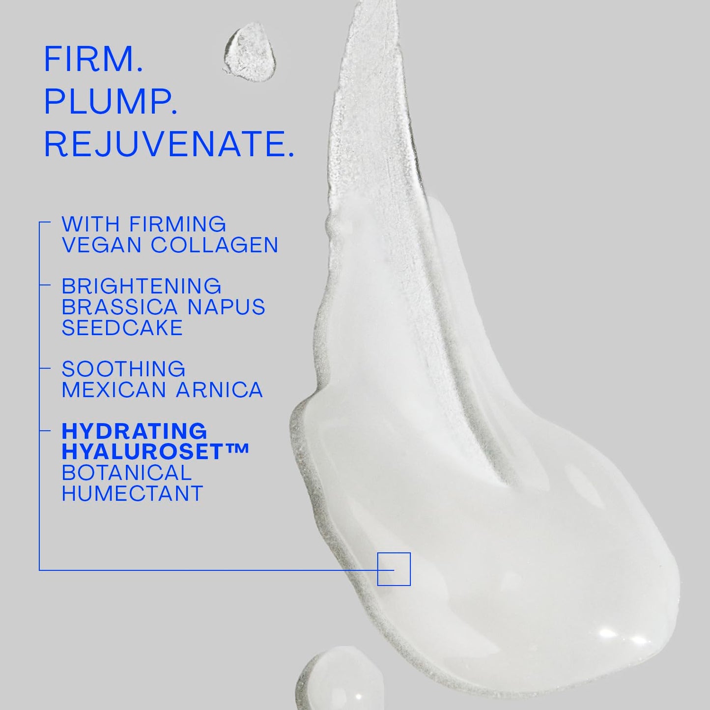 The Outset Firming Vegan Collagen Prep Serum - Gentle, Fragrance Free Multi-Benefit Serum - Hydrating, Brightening, Plumping and Anti-Aging - Clean, Vegan, Gluten Free - All Skin Types - 1 fl oz