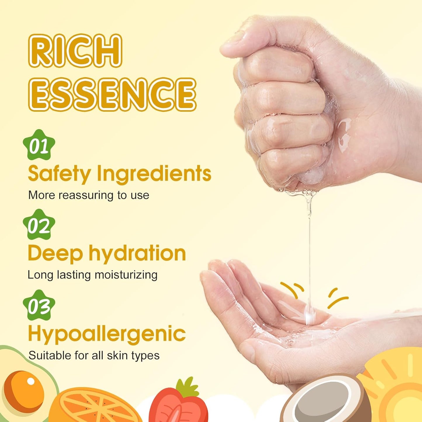 126 Pack Sheet Hydrating Face Masks Skincare for Women, Bulk Fruit Face Mask Skin Care for Kids, Facial Masks Set for All Skin Types, Christmas Birthday Gifts, Spa Party Supplies for Girls Teens