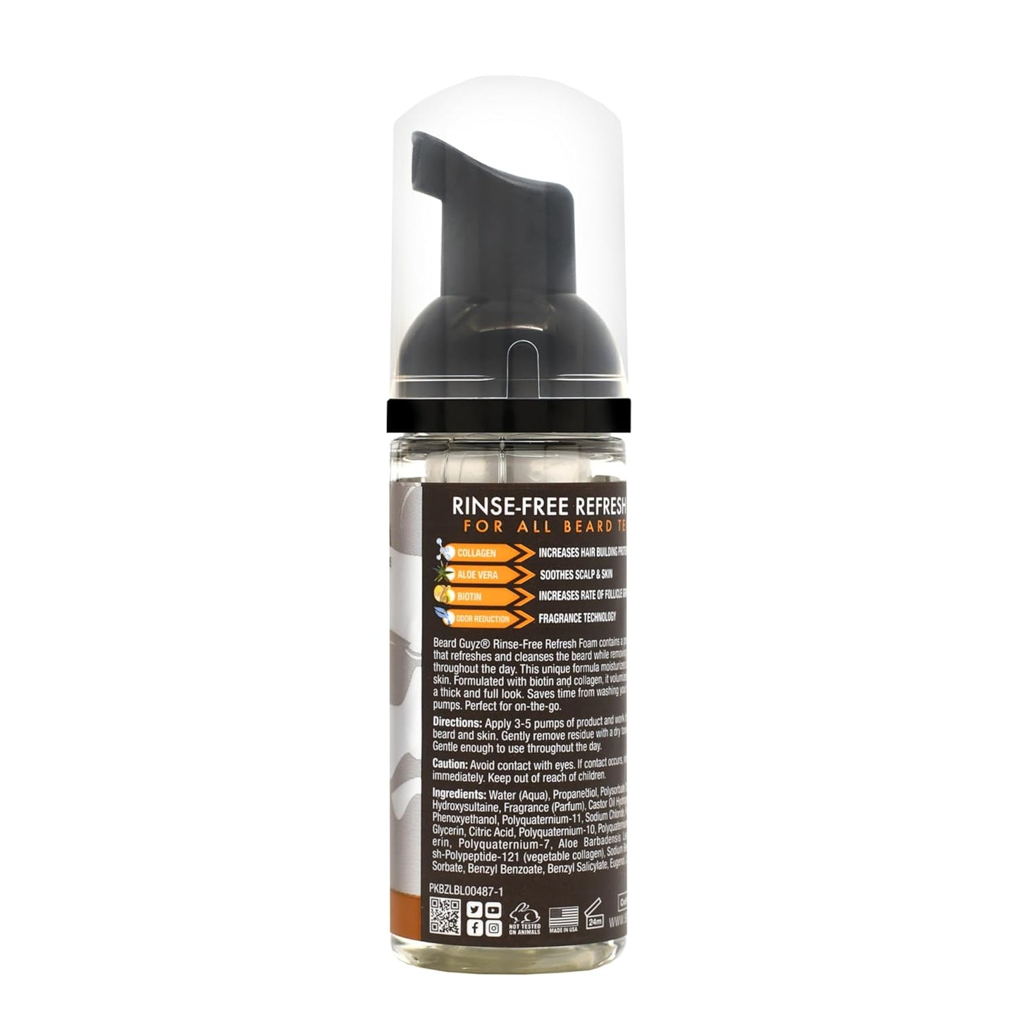 Beard Guyz Rinse-Free Refresh Foam