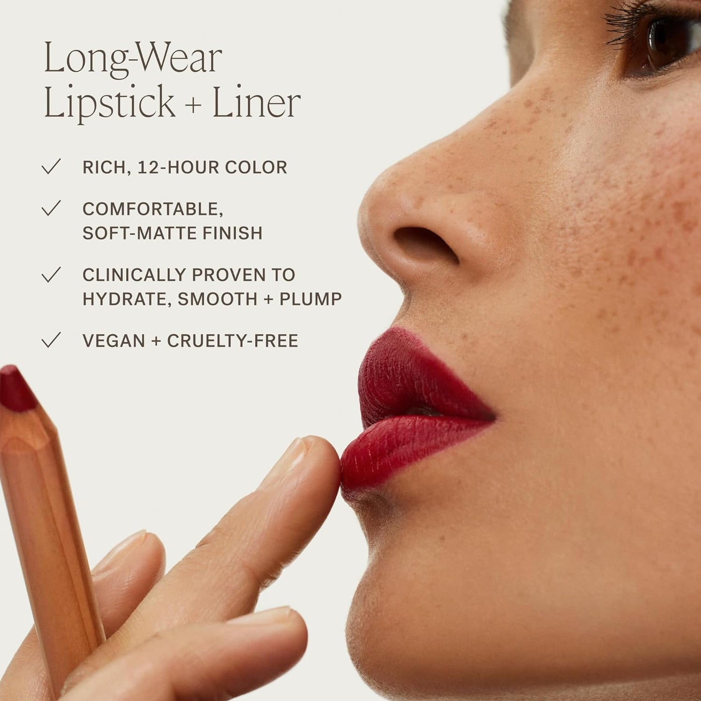 ILIA - Lip Sketch Hydrating Crayon | Hydrate, Plump, Smooth, Strengthen | Long Lasting up to 12-Hours, Bleed-Resistant, Soft-Matte | Barrier-Building, Non-Toxic, Cruelty-Free (Genre)