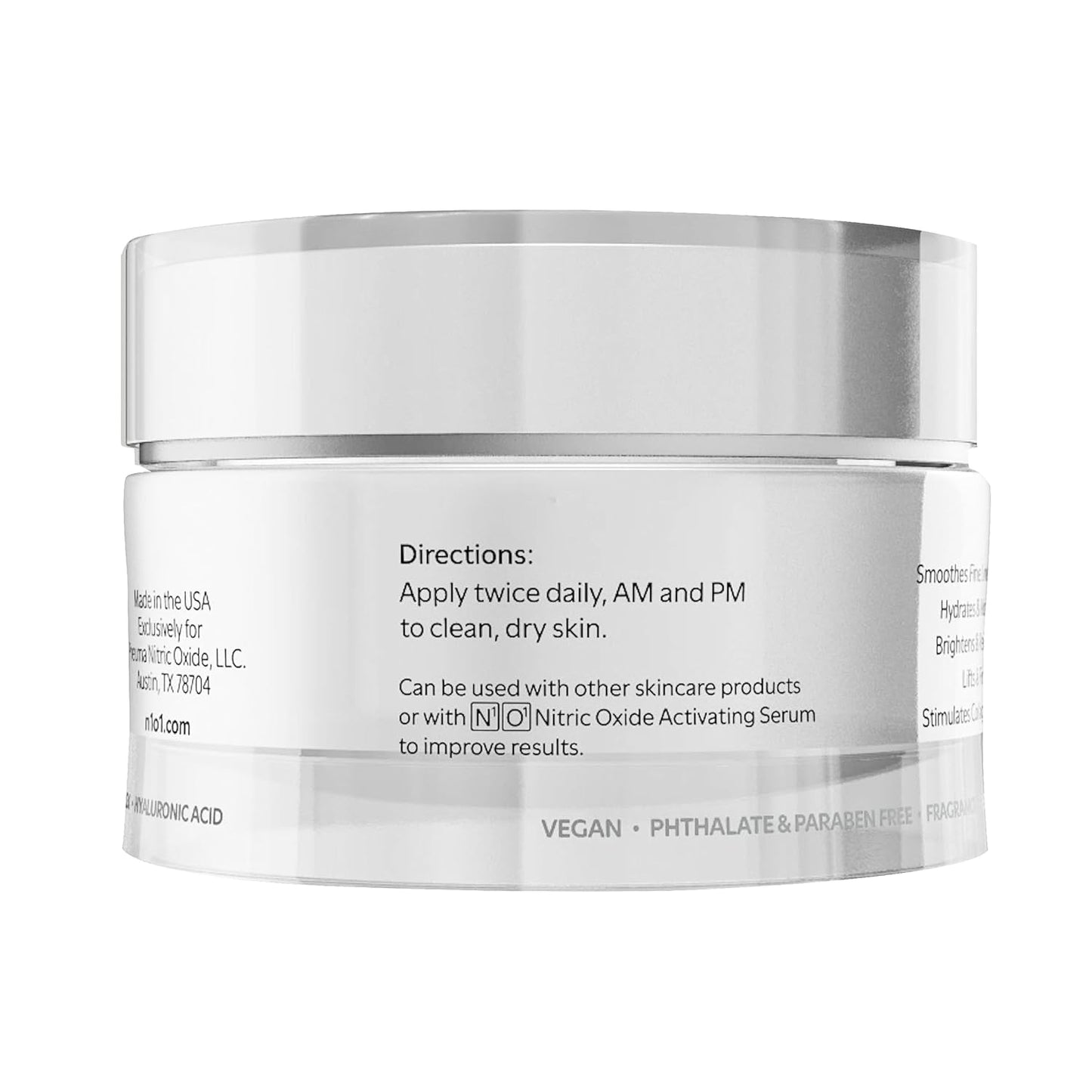 Moisturizer Face Cream - Day & Night Face Moisturizer with Nitric Oxide, Peptide Complex, Epidermal Growth Factor - Tightening & Firming Skin Care Products for Wrinkles, Dark Spots - 1.75 oz.
