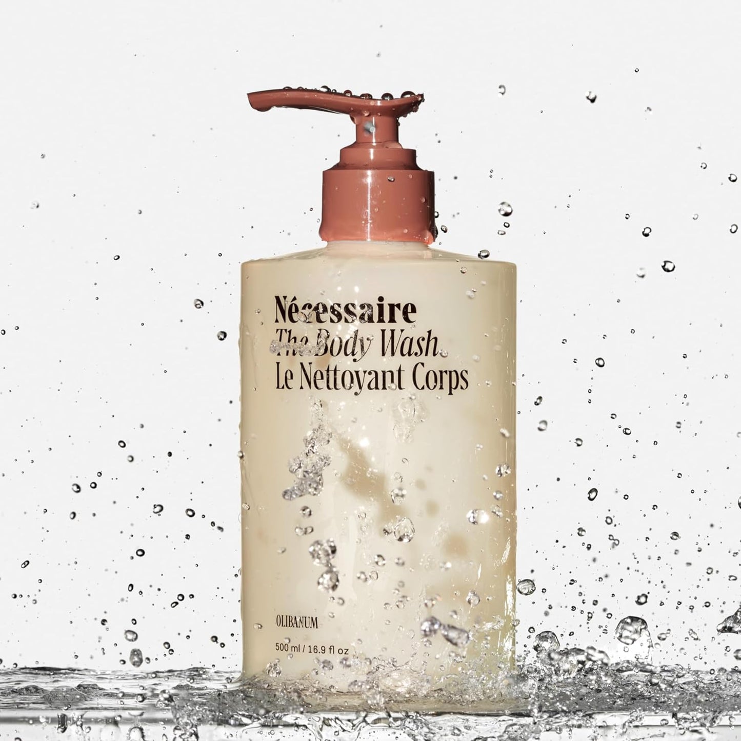 Nécessaire The Body Wash Olibanum. Natural Body Wash for Women + Men. Radiance Cleanse. Multi-Enzyme Gel Cleanser for Dull Skin. Notes of Vanilla, Fig Leaf, and Cassis Buds. 16.9 Fl Oz.