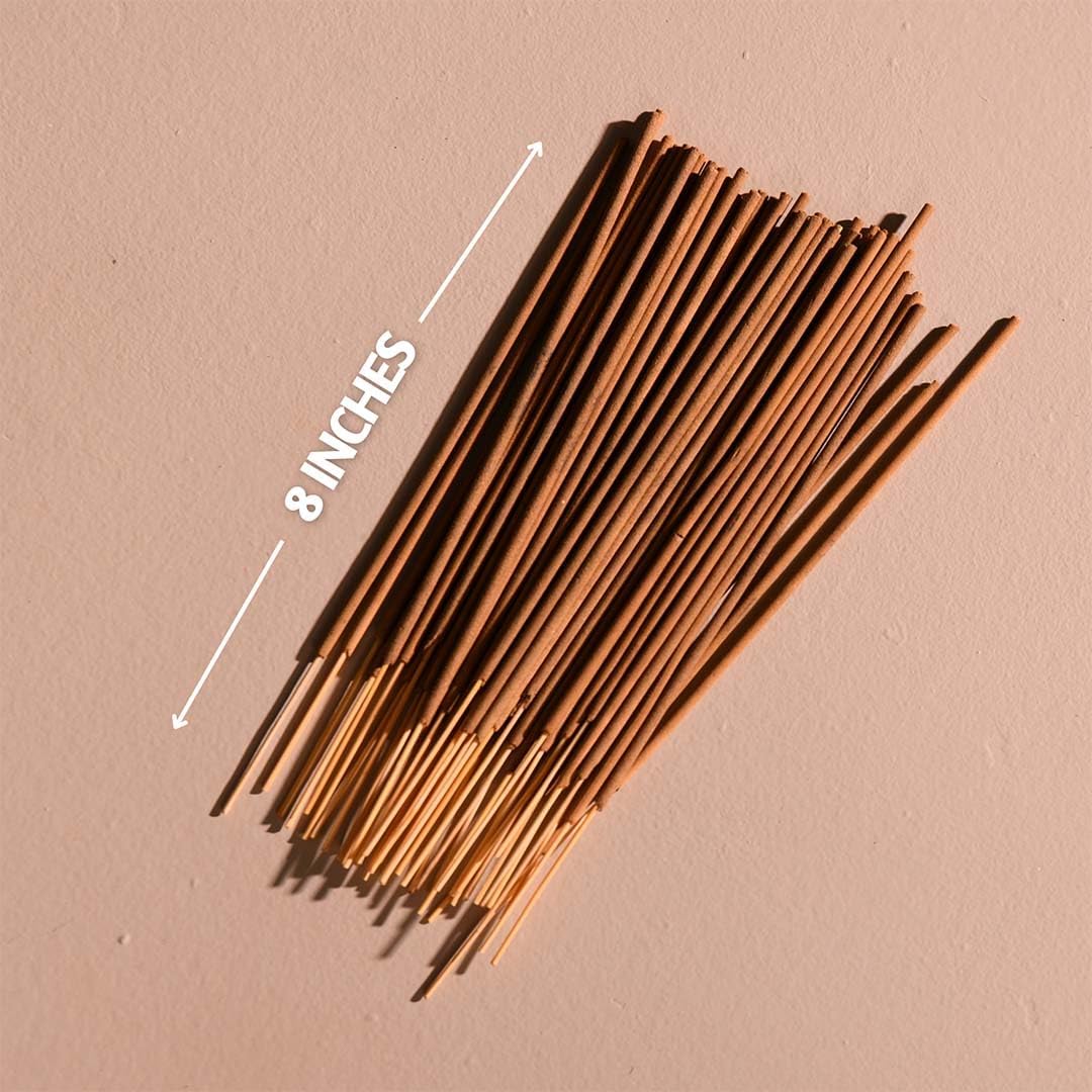 Folkulture Incense Sticks for Home | Pack of 75 (8") Insence-Sticks for Meditation with 45 Mins Burn Time | Organic Insence Aromatherapy Lavender Inscents-Stick | Non Toxic Inscent for Gifts for Her