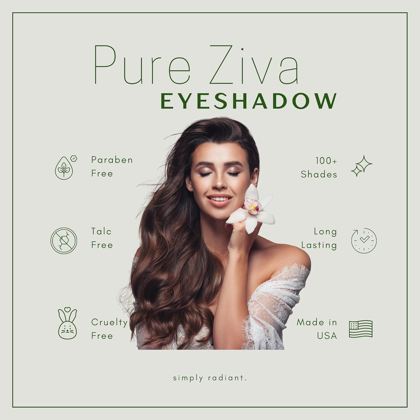 Chocolate Brown Chestnut Cocoa Matte Opaque Pressed Powder Single Vegan Eyeshadow; Talc, Paraben & Cruelty Free