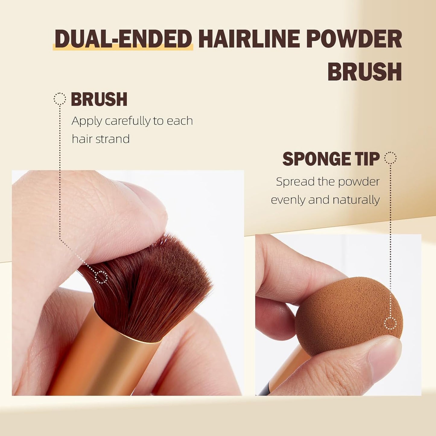 New Root Touch Up Hair Color,Hair Fibers for Thinning Hair,Cruelty Free Hairline Powder - Instantly Cover Touch Up, Hair Color Root Touch Up Powder, Hair Thickener for Women & Men (White)