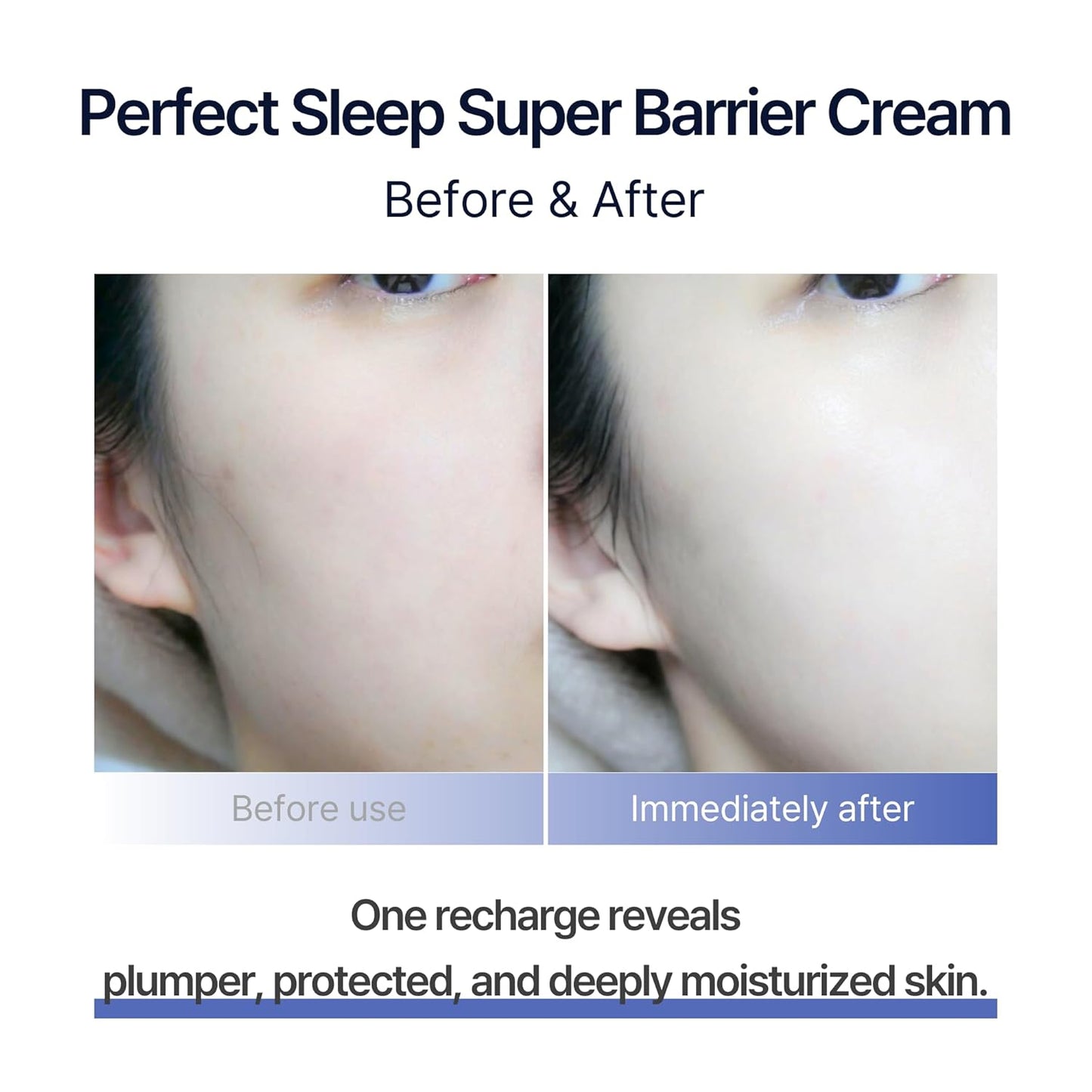 DaseuL’ Perfect Sleep Super Barrier Cream 1.69fl.oz, Dense Ceramide Sleep Balm for Strengthening Skin Barrier, Soothing Irritation & Restoring Hydration Overnight Korean Facial Moisturizer