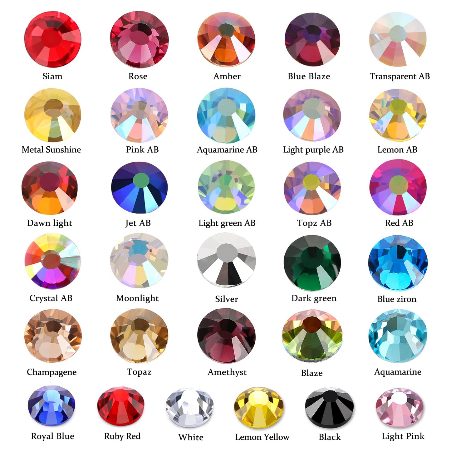 1440Pcs Light Pink Crystal Rhinestones,Glass Flatback Rhinestones Gemstones for Nail Face Makeup Art Crafts Clothes Decoration -(SS16,4.0mm,Light Pink)