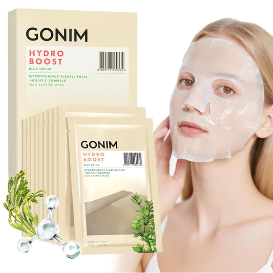 Face Mask Korean Skin Care with Hyaluronic Acid & Collagen Activation- Face Masks Skincare Hydration, Anti Aging & Moisturizing Sheet Mask for All Skin Korean Face Mask 30ml x15 Sheets