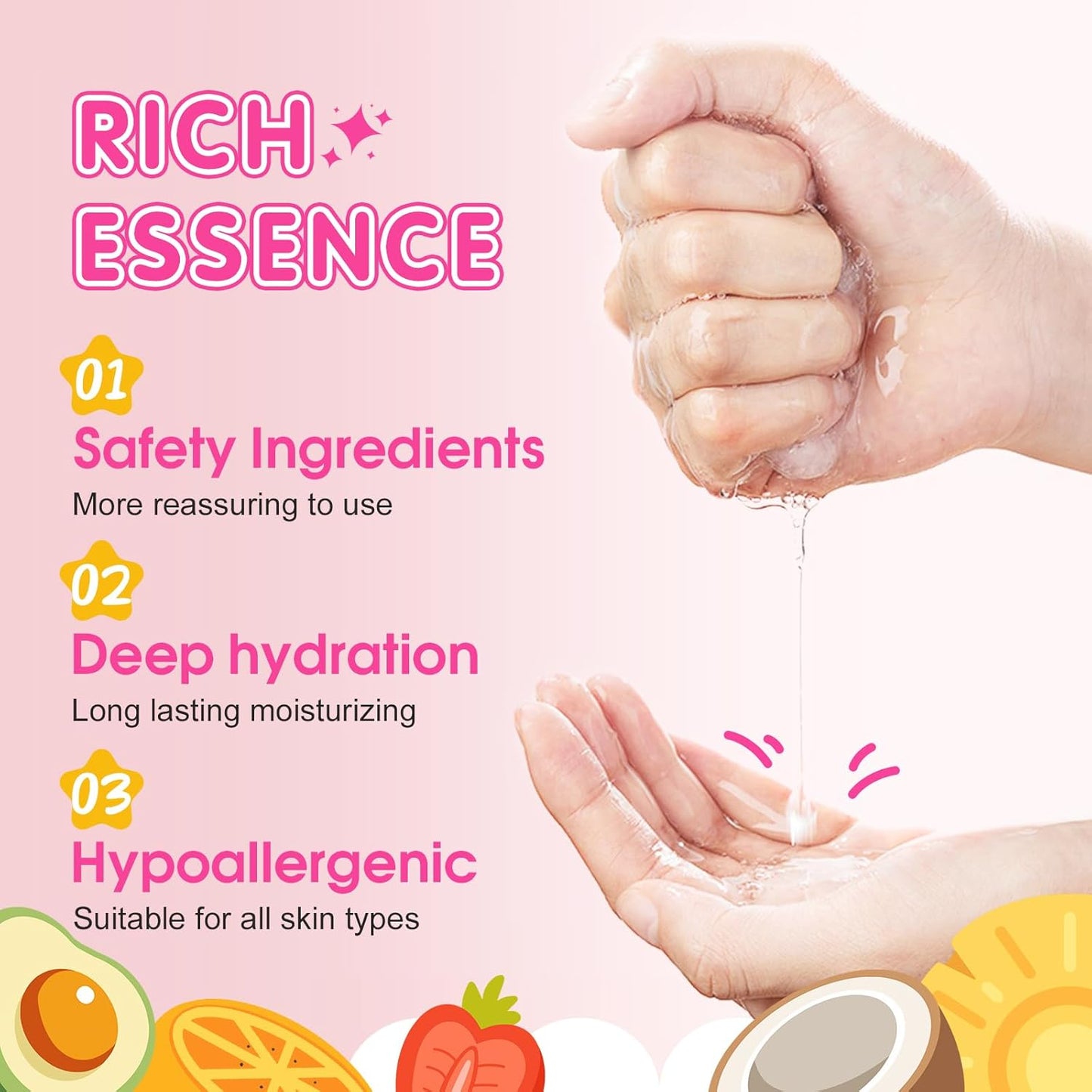 14 Pack Fruit Face Masks Skincare for Kids, Sheet Hydrating Facial Mask for All Skin Types, Bulk Collagen Face Mask for Women Skin Care, Birthday Party Spa Gifts for Teens Girls