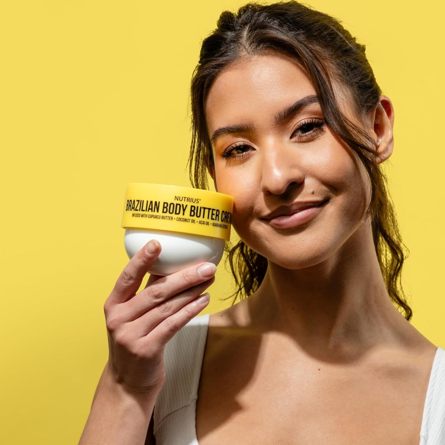 Nutrius Brazilian Body Butter Cream, 6 FL OZ