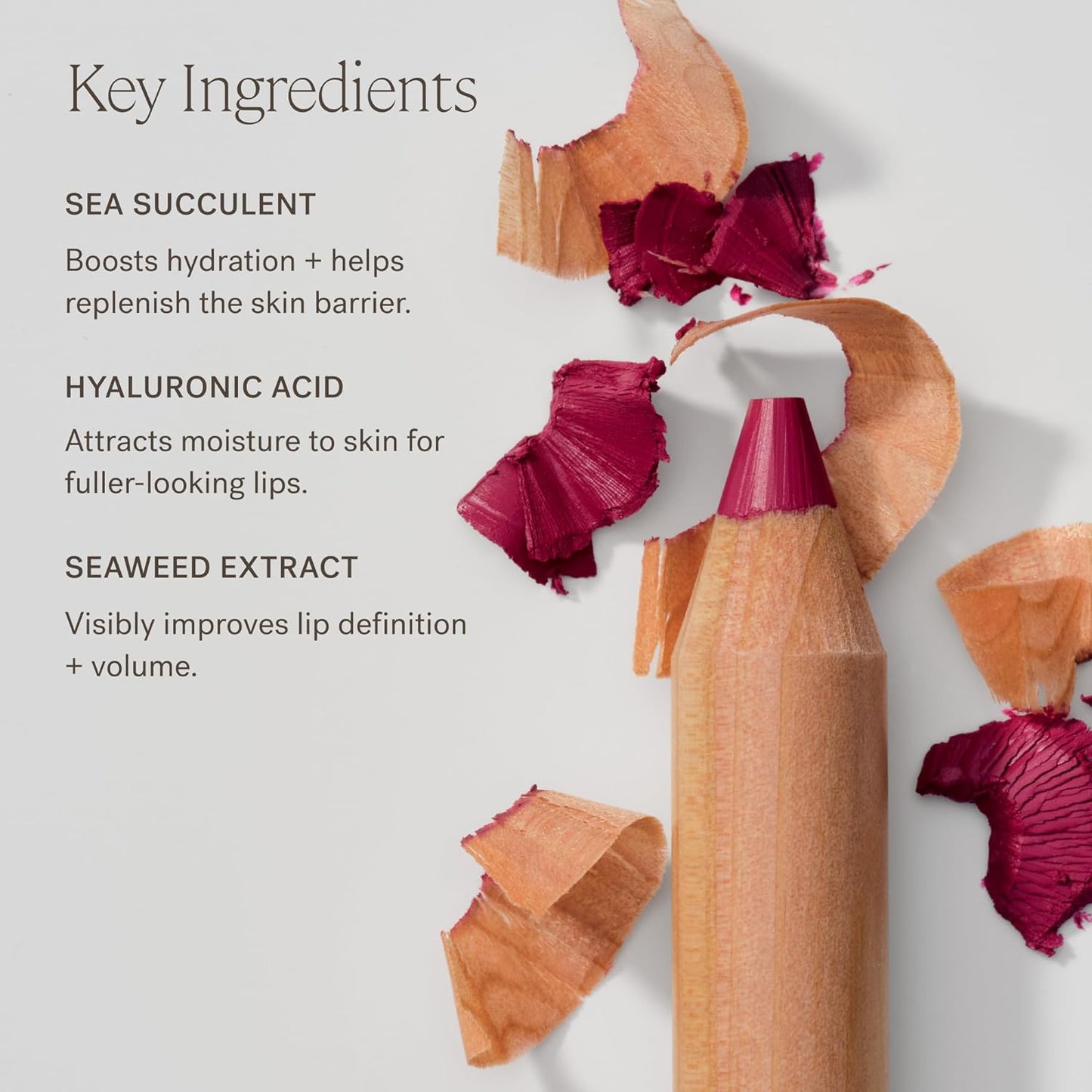 ILIA - Lip Sketch Hydrating Crayon | Hydrate, Plump, Smooth, Strengthen | Long Lasting up to 12-Hours, Bleed-Resistant, Soft-Matte | Barrier-Building, Non-Toxic, Cruelty-Free (Earthen)