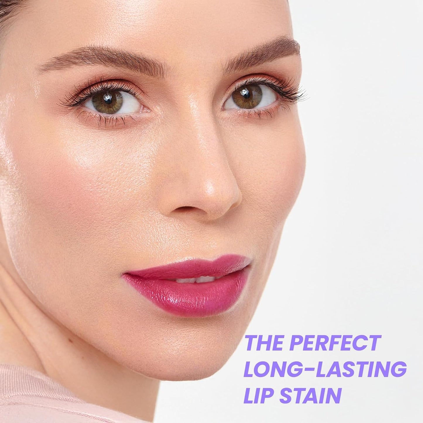 Wonderskin Wonder Blading All Day Lip Stain Peel Off Masque and Reveal Kit - Long Lasting, Waterproof Pink Lip Tint, Transfer Proof Natural Makeup Stain Kit (First Kiss)