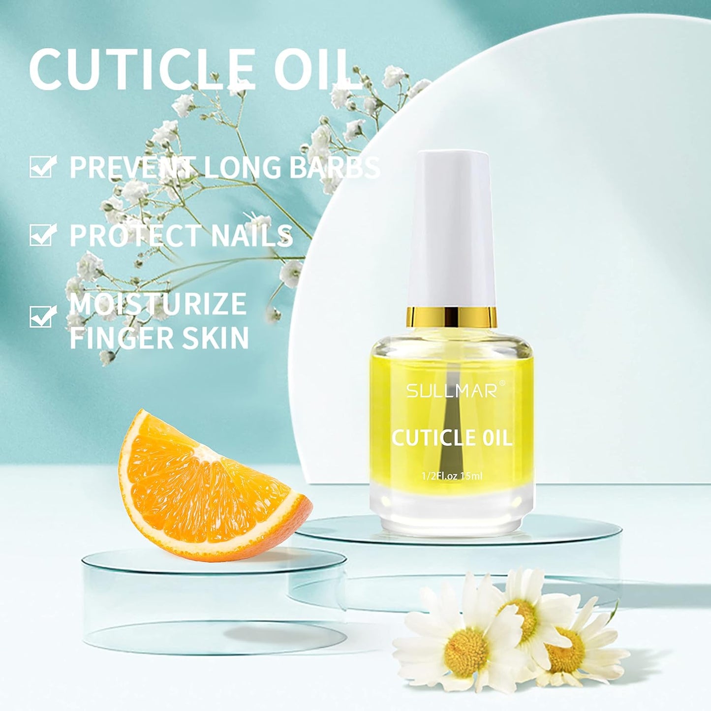 4in1 Nail Hardener Nail Strengthener Nail Rescue Calcium Primer for Thin Nails Growth Nail Repair Nail Care Kit with Cuticle Oil Cuticle Remover Gel Cream