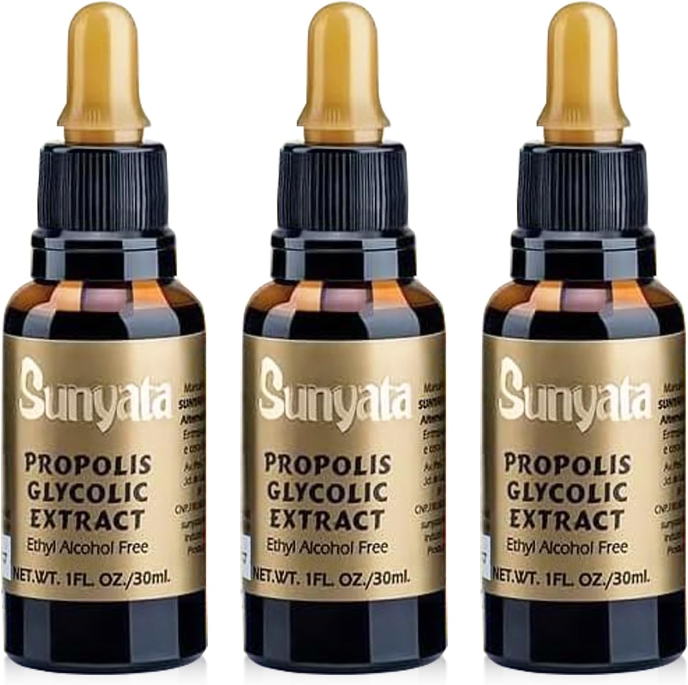 Brazilian Green Propolis Sunyata FDA Registered (3) Bundle 1 pack Bee Freshener (3)