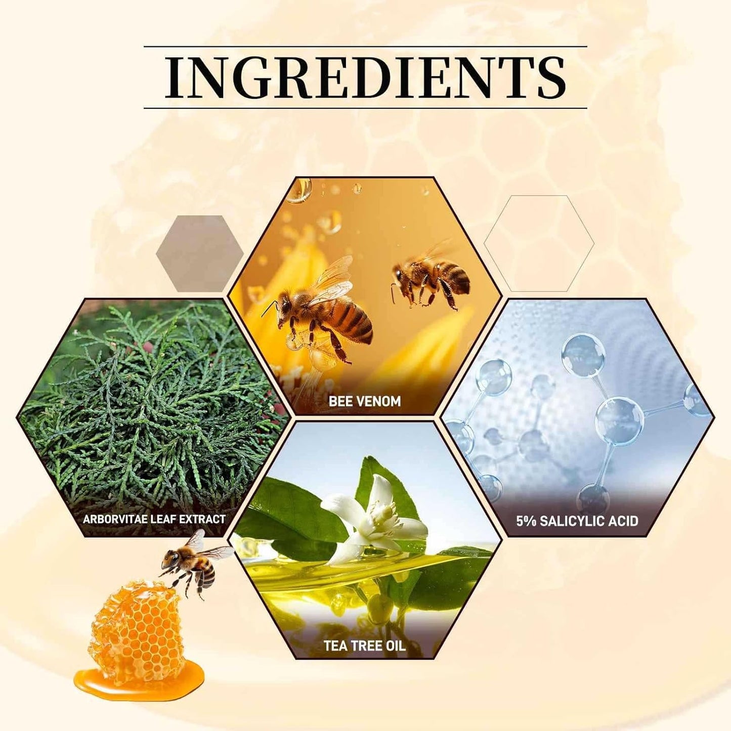 2Pcs Bee Venom Cream, New Professional Bee Venom Repair Cream, Bee Venom Cream for All Parts of The Body