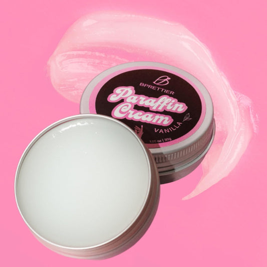 Cold Paraffin Wax Hand and Feet Nourishing Cream - No Heat Needed - Shea Butter Cuticle Care Balm - Vanila Scent - at Home Spa Results Without Melting Kits