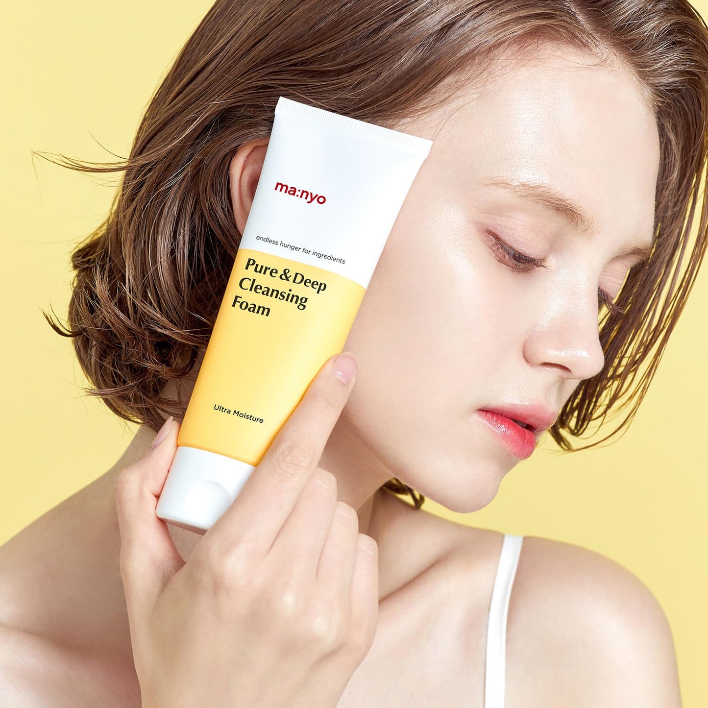 manyo Pure & Deep Cleansing Foam | Gentle Face Wash with Natural Ingredients | Removes Impurities & Excess Sebum | Suitable for All Skin Types | Korean Skincare 6.7 fl oz (200ml)