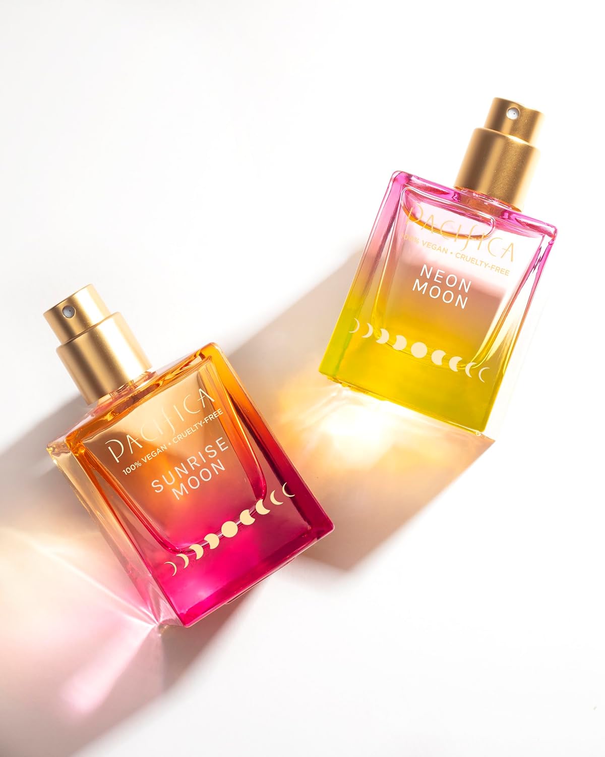 Pacifica Beauty Neon Moon Spray Perfume - Energetic Sandalwood Jasmine Smoky Cardamon - Clean Vegan Eau de Toilette, 1 fl oz