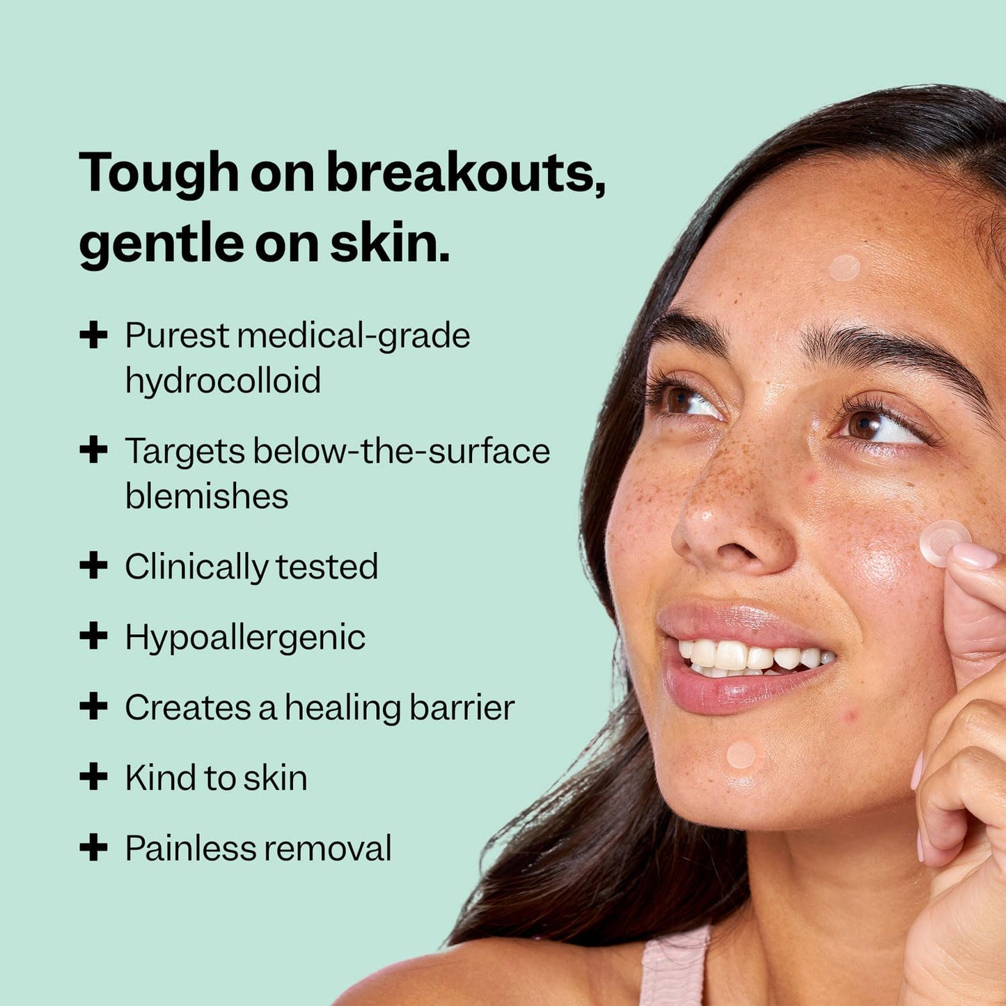 Peach Slices | Deep Blemish Microdarts | Acne Patch | Early Stage & Deep Pimples | Salicylic Acid | Tea Tree Oil | Niacinamide | Cica | Hyaluronic Acid | 9 Patches