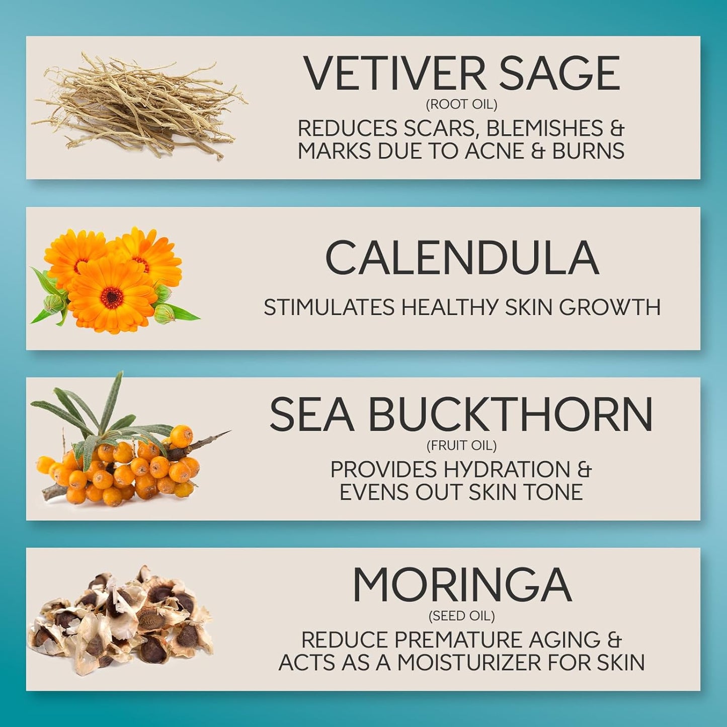 All Good Rejuvenating Body Serum for Men & Women - Calendula, Moringa, Sea Buckthorn & Essential Oils - Lightweight, Moisturizer & Replenishing Serum - Made in USA - 3oz (Clary Sage & Vetiver)