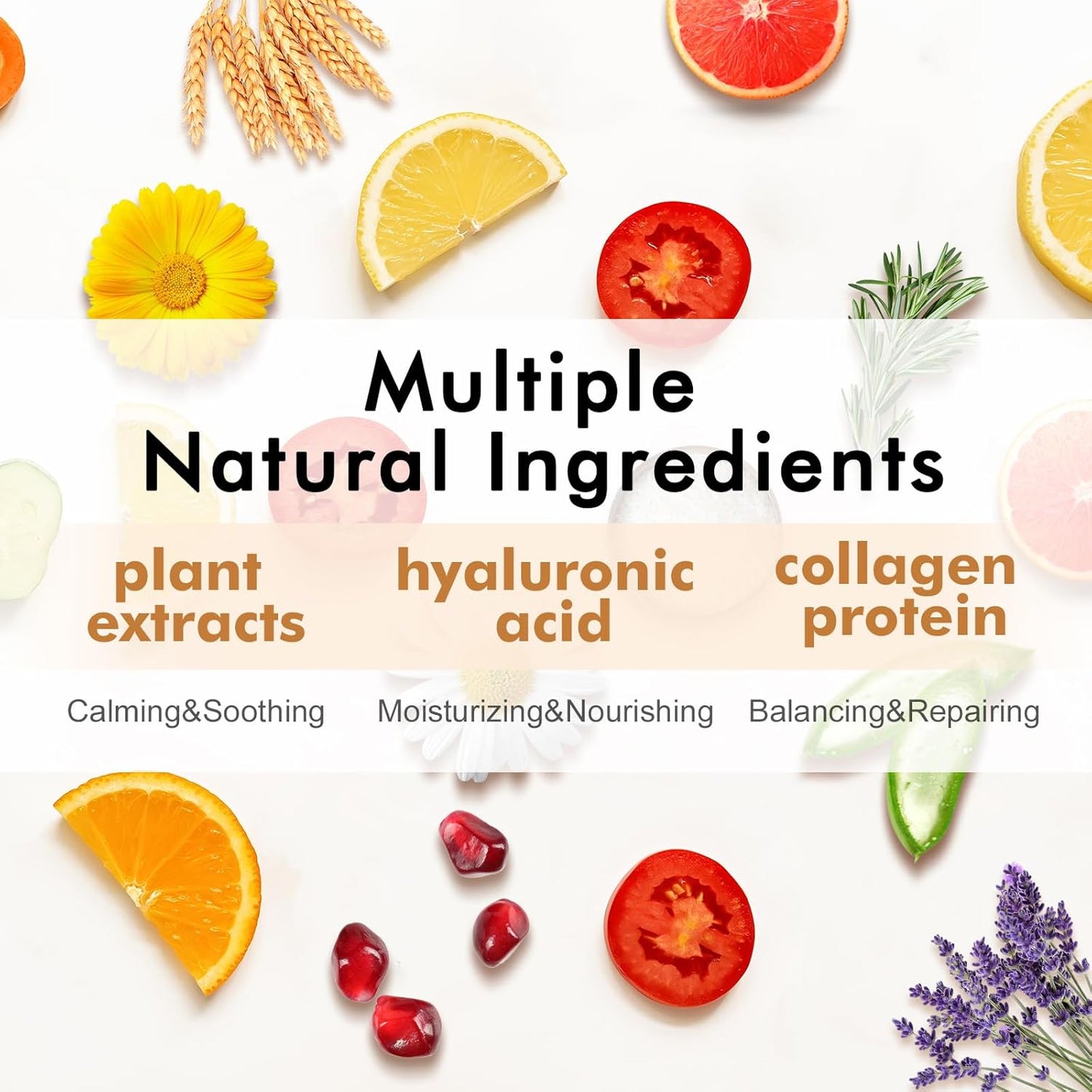 56 Pack Sheet Face Masks Skincare for Women, Hydrating Face Masks Suitable for Sensitive Skin, Bulk Facial Mask Gifts Set for Skin Care, Home Skincare Spa for All Skin Types