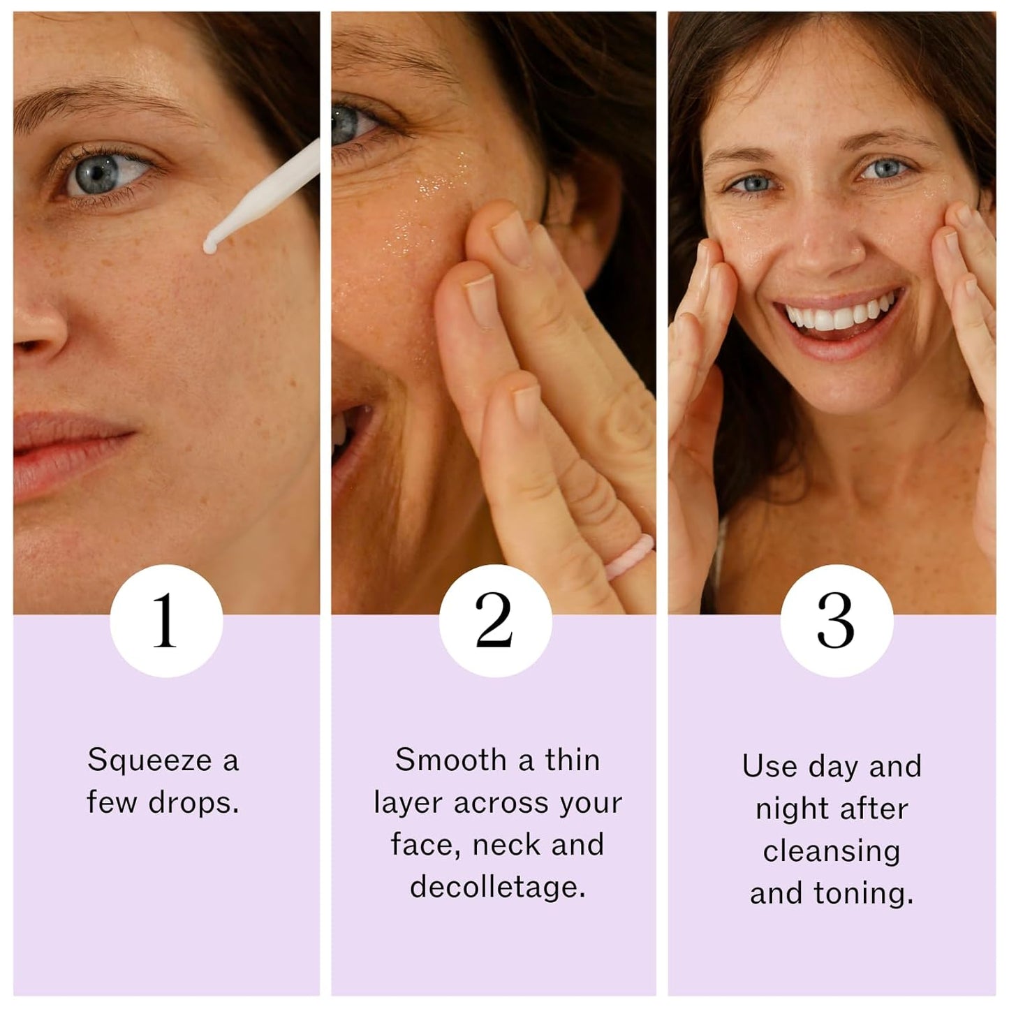 LilyAna Naturals Vitamin C Serum for Face - with Hyaluronic Acid and Vitamin E, Anti Aging Serum, Reduces Age Spots and Sun Damage, Promotes Collagen and Elastin (Double Pack)