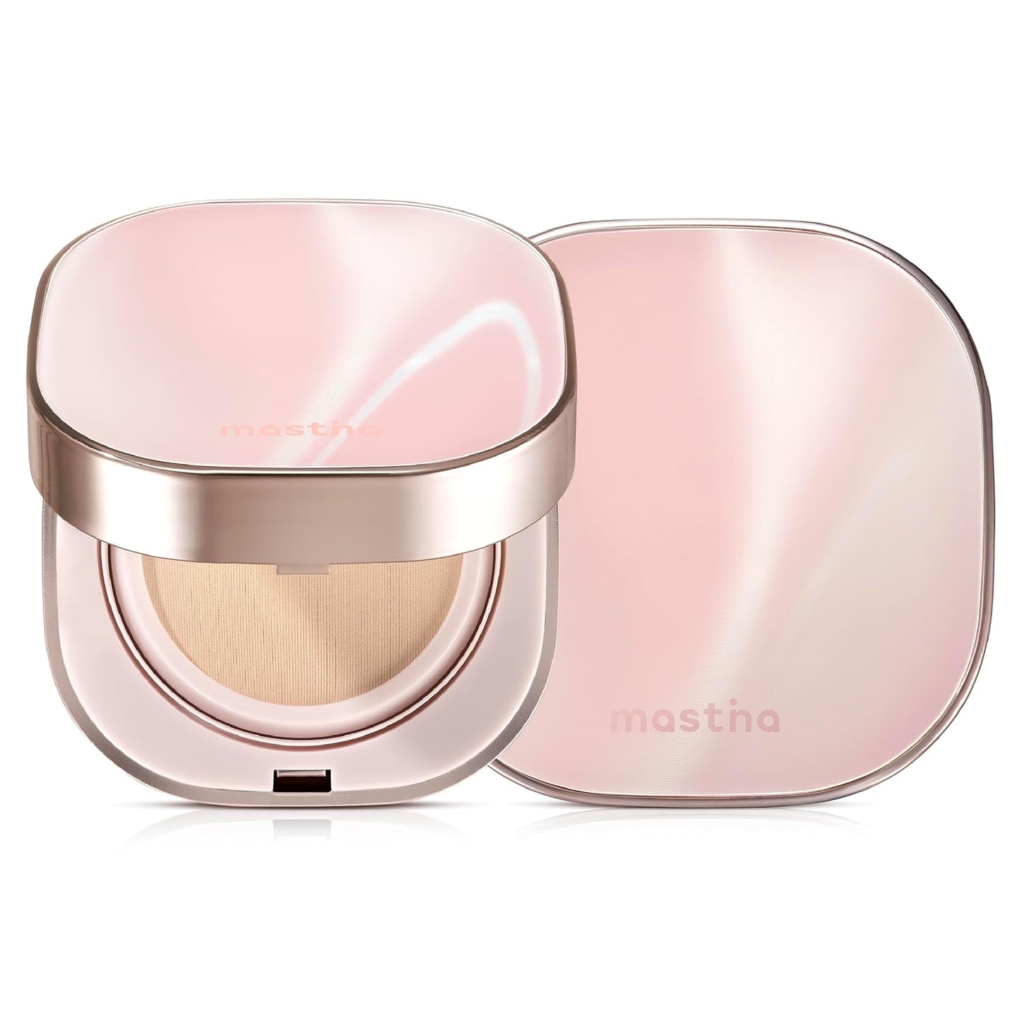 Mastina Natural Glow Cushion with Mastic Gum, 21 Color, 15g - Lightweight Foundation for Radiant and Hydrated Skin, Smooth Finish with No Greasy Shine