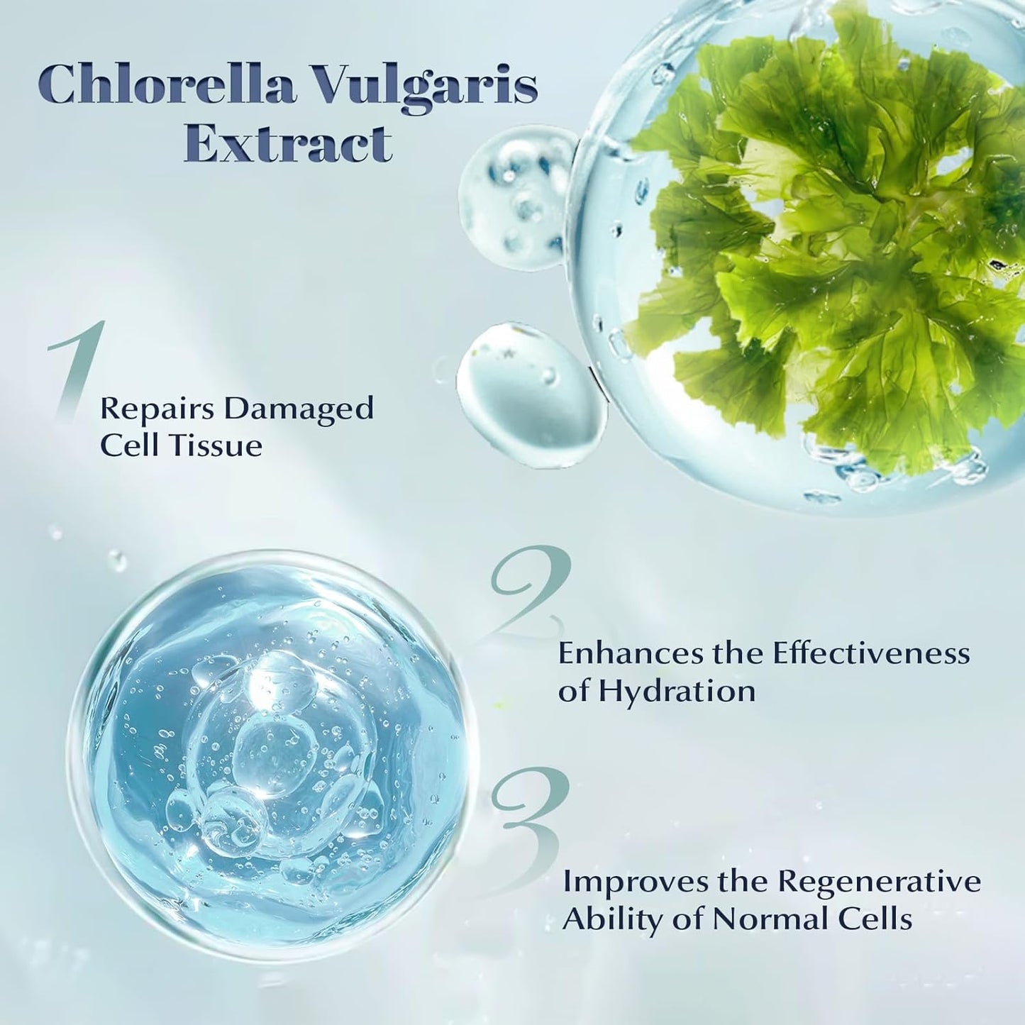 Chlorella Deep Hydrating Mask,with Bio-Collagen,Hyaluroic Acid and Chorella | Sheet Facial Mask Skincare | Improves Hydrating,Firming,Glowing | Skin moisturizer masks,1count