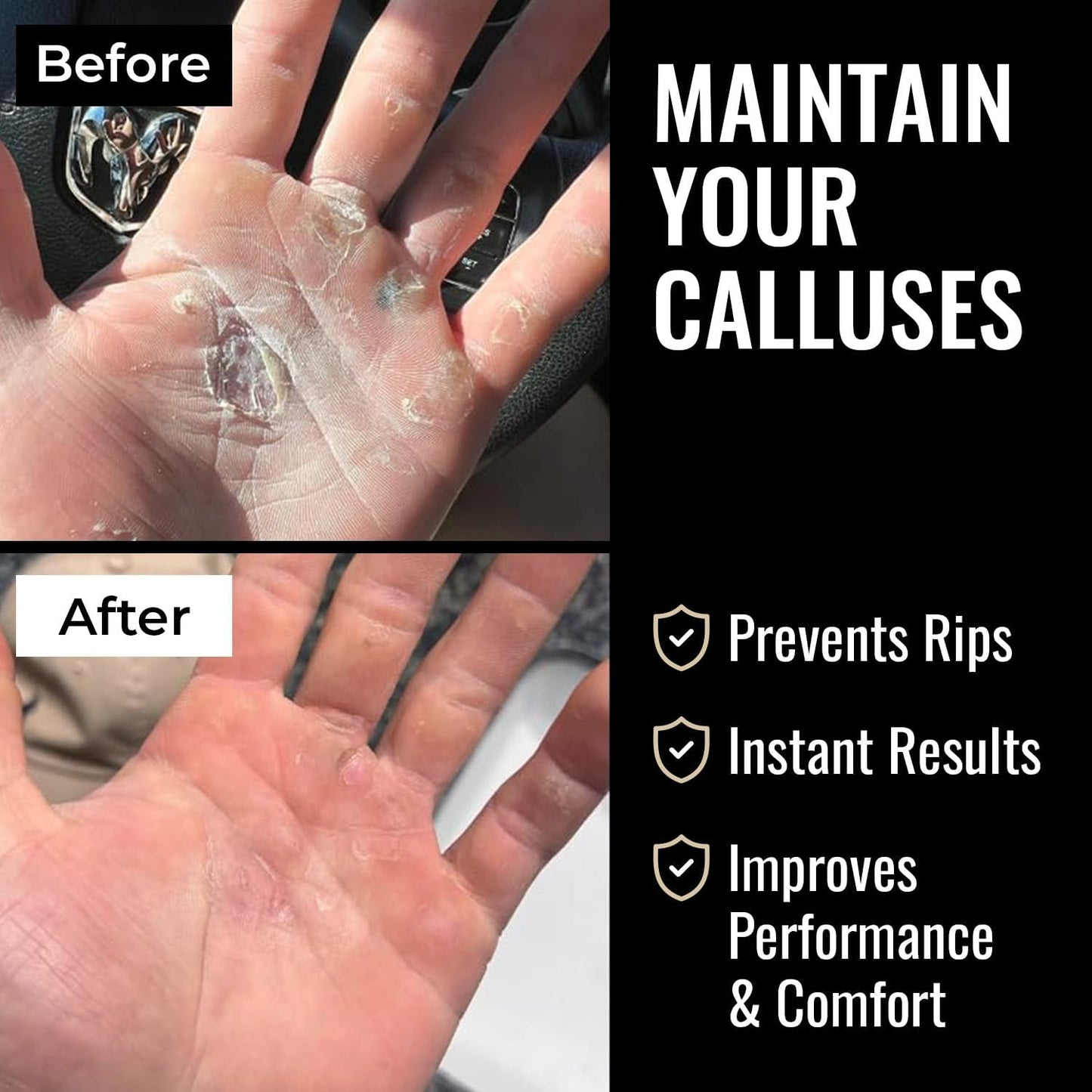 SandBar Callus Remover Tool, File for Hands, Durable Aluminum Tool Callus Shaver, Palm and Heel Dead Skin Removal, Includes Nourishing Salve, Ideal for Athletes, Climbers, Gym Enthusiasts - Aluminum