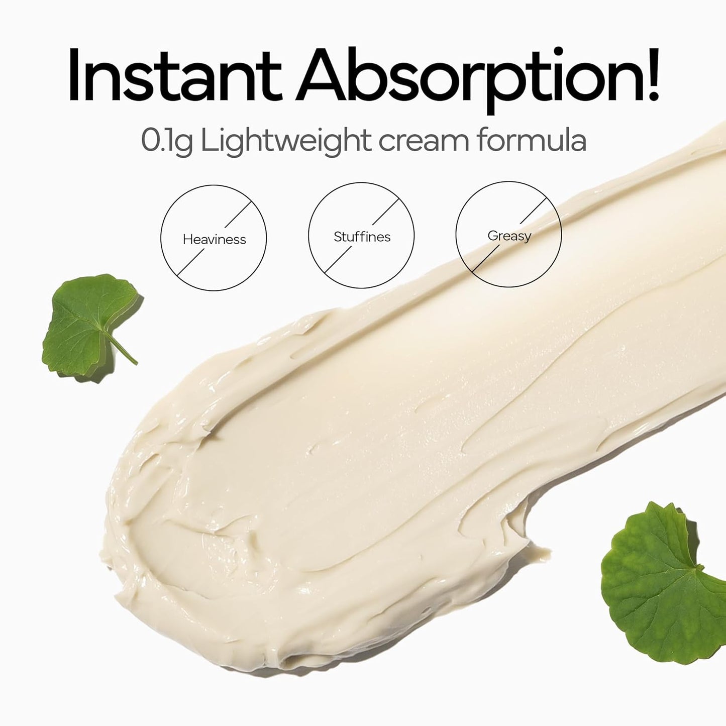 Intensive Cica Repair Cream, Korean Dexpanthenol cream, Ultra-Soothing & Hydrating Care Cream for Sensitive Skin with Madecassoside (1.76oz / 50g)