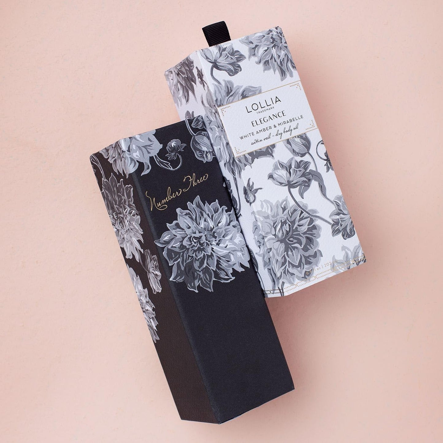 LOLLIA Elegance Dry Body Oil - White Amber and Mirabelle for Women - 6.8 oz Oil