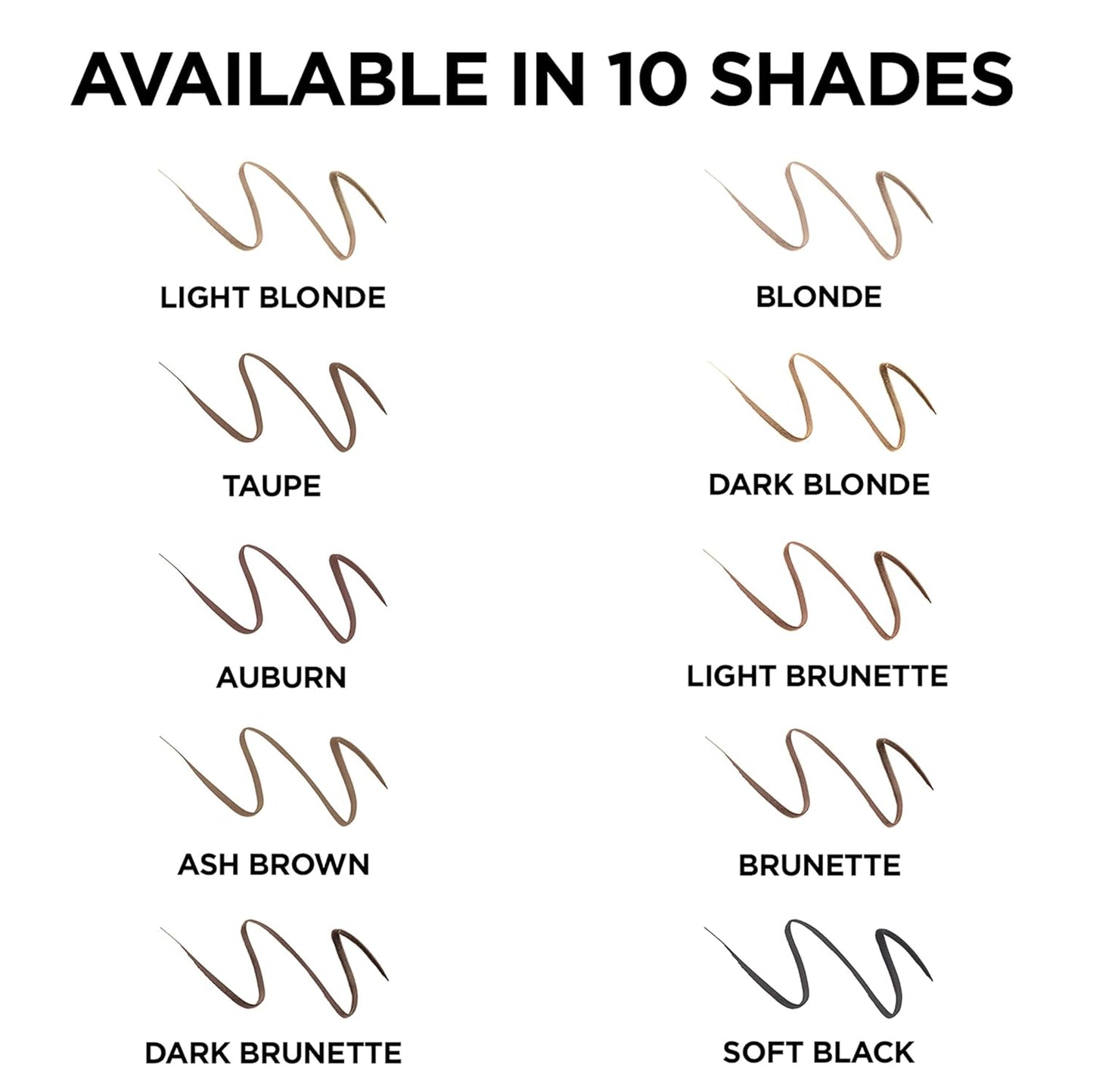 L'Oreal Brow Stylist Definer Waterproof Eyebrow Pencil, Light Brunette 0.003 Ounce (1 Count)