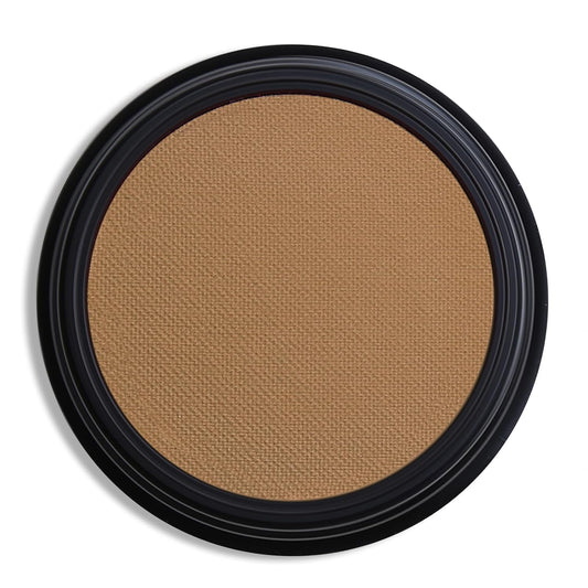 Single Taupe Eyeshadow, Pressed Powder Matte Eye-Shadow Palette Make-up, Blendable Long Lasting High Pigment Taupe Eye Makeup Halloween Eye Paint & Face Body Paint