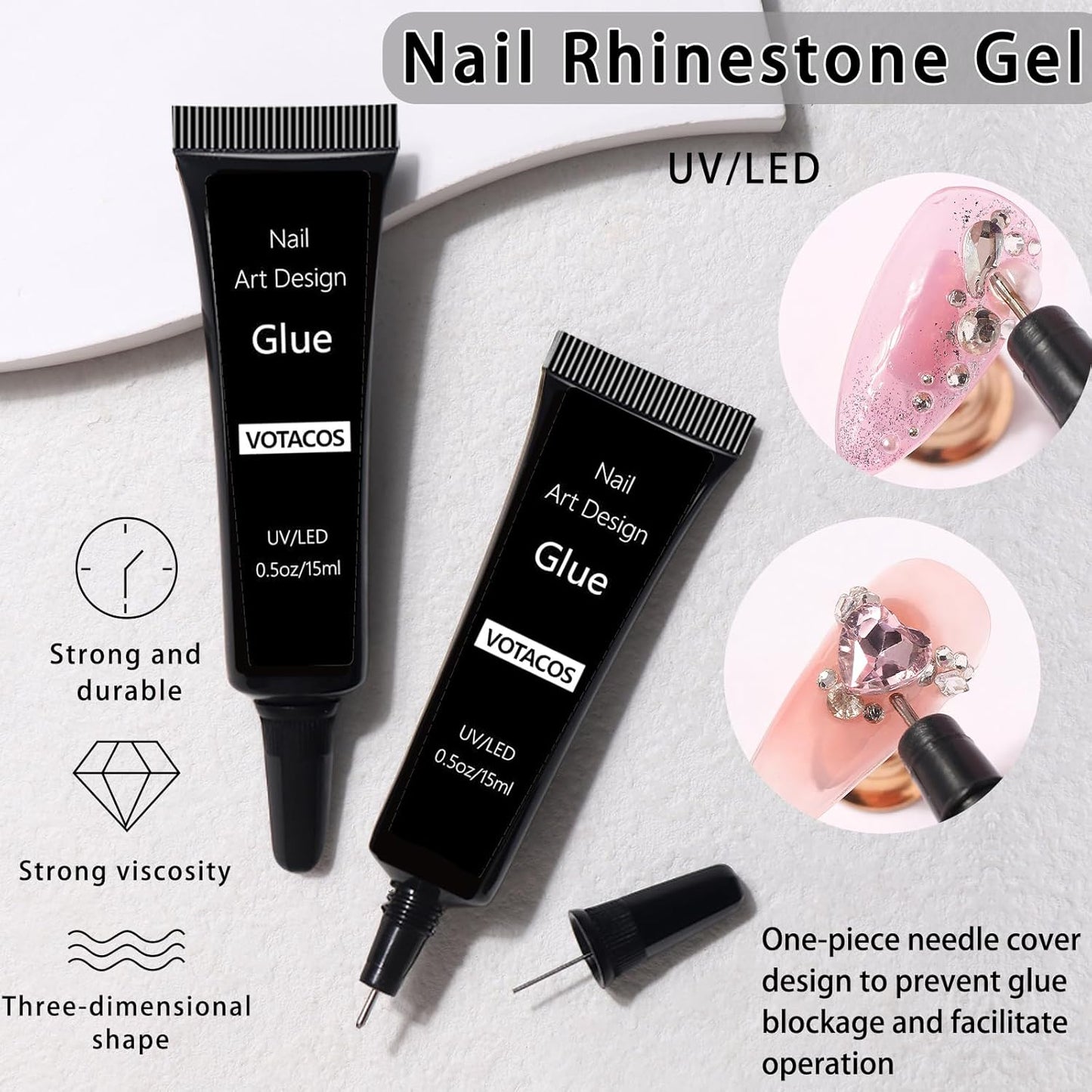Nail Art Charms with Rhinestones Glue Gel White Flatback Pearls Flower Butterfly Nail Gems Supplies Accessories Gold Silver Nails Decoration Pearls for Women Nails Design