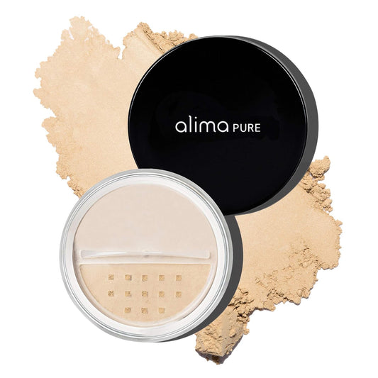 Alima Pure Matte Foundation - Loose Mineral Powder Makeup, Oil Free Talc Free, Natural Full Coverage Foundation .15 oz/4.5g