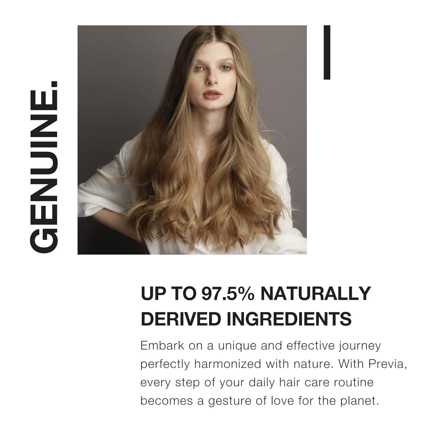 PREVIA Curl Defining Fluid - Natural Hydrating Leave In Conditioner for Curly Hair - Moisturize, Strengthen & Enhance Curls - Vegan & Organic Leave Conditioner - 6.7 oz