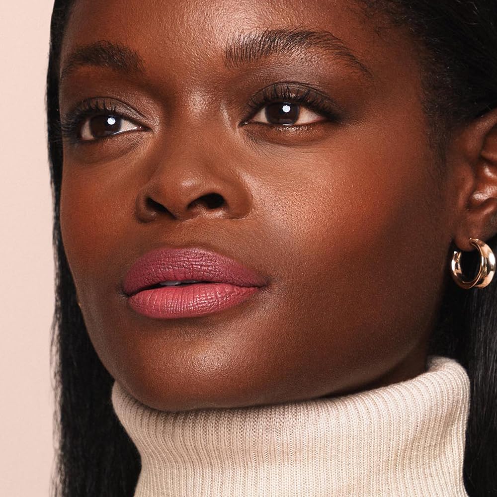 Jouer Balm Bouche Hydrating Lip Tint - Solidarité, Medium Muted Rose - Matte, Nourishing Lip Balm