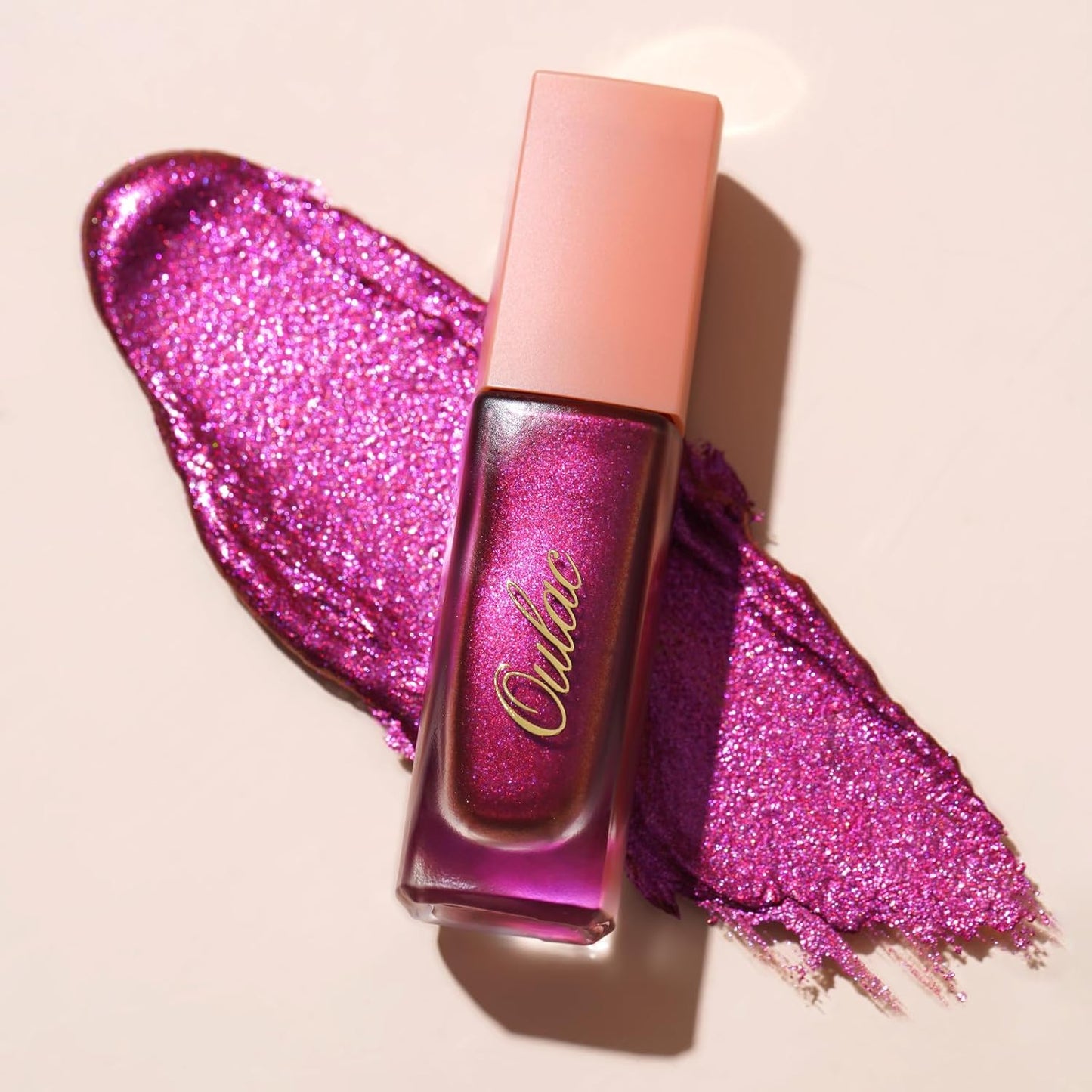 Oulac Green Liquid Glitter Eyeshadow&Eyeliner–Smooth Shimmer Eye Makeup with Sparkle Finish,All-Day Wear Lightweight Buildable Formula,Easy to Use Smudge-Proof,Gifts for Women 5.4g (06) Chaotic Love