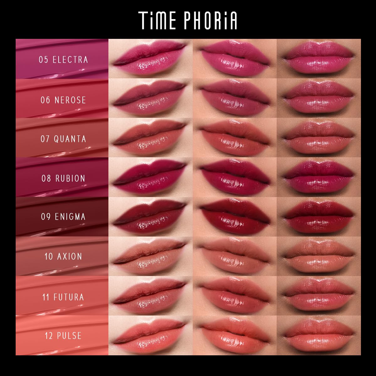 STELLAR DUST LIP STAIN-Long Lasting, Waterproof and Transferproof Lip Tint, Glossy Finish Lip Gloss, Lightweight Lipstick, High Coverage, Vivid Color (09)