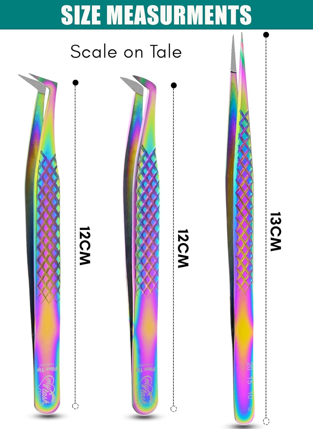Fiber Tip Lash Tweezers Eyelash Extension Tweezers for Lash Extensions Precision Boot Volume Eye lash Extensions Tweezers Japanese Steel Isolation Tweezer fiber grip tweezers (3pcs)