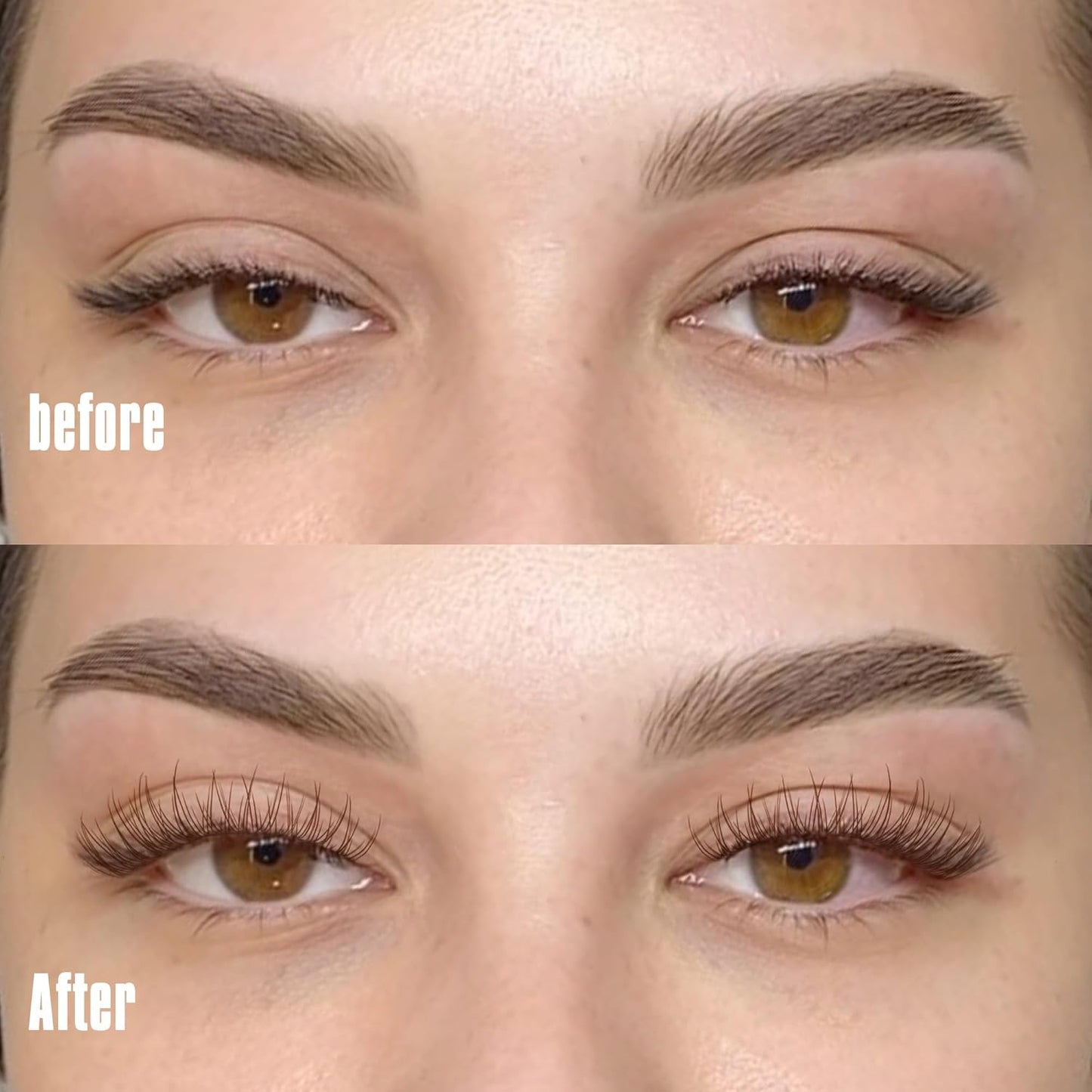 TNFVLONEINS Brown Lash Clusters Natural Cluster Eyelash Extensions Wispy Individual Lashes Extension 10-12MM Short Eyelash Clusters Natural Look CC Curl DIY Lash Extension