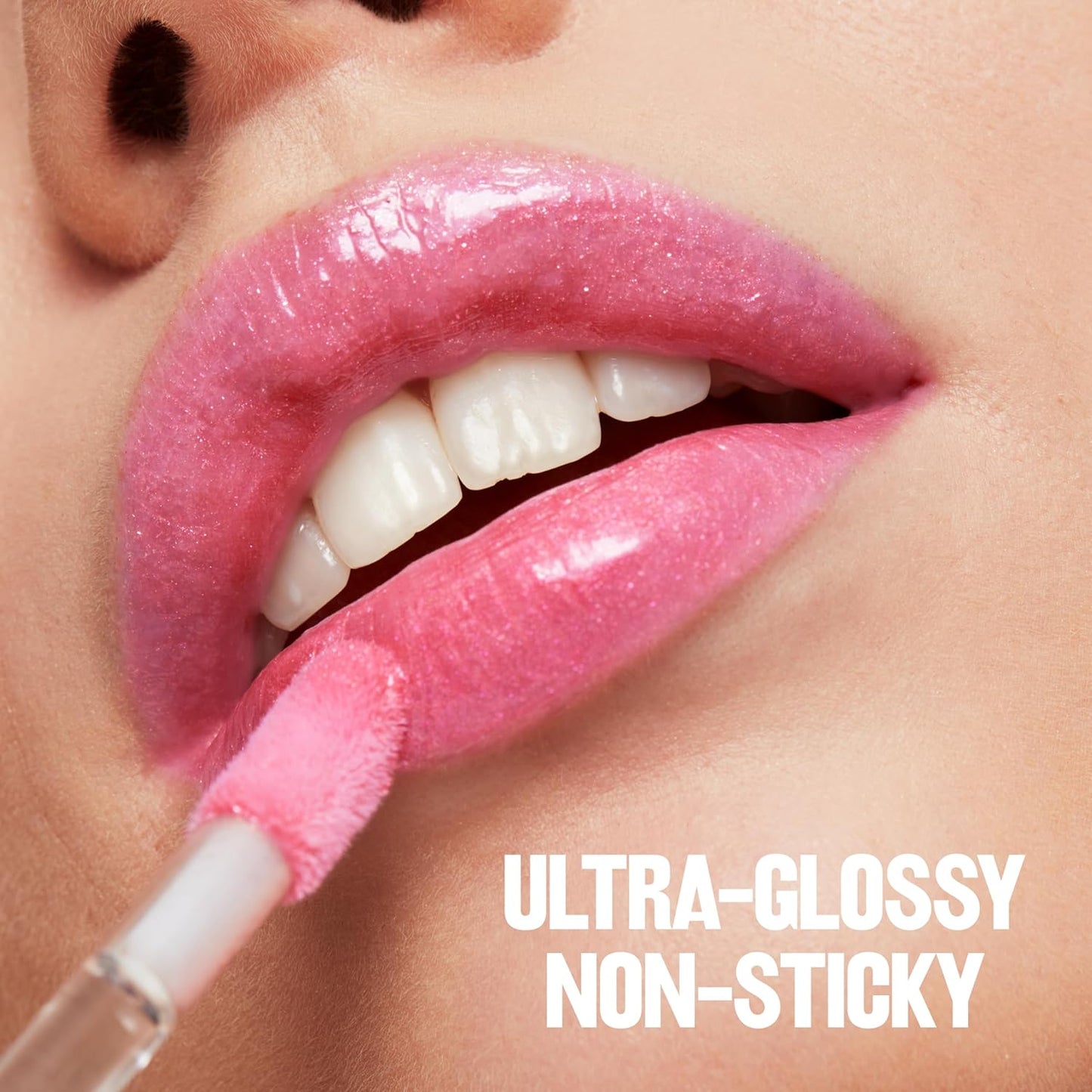 Revlon Super Lustrous Lip Gloss, Non-Sticky, Hydrating, High Shine Finish, 275 Dusk Darling, 0.13 oz