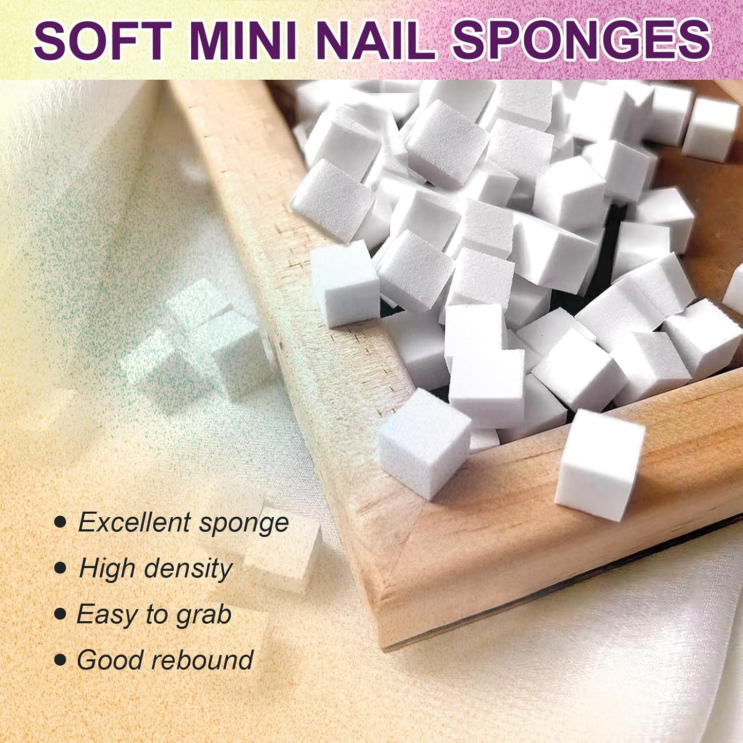 Gradient Painting Gel, 12 Colors Ombre Gel Nail Polish with 100Pcs Nail Sponges&Tweezers for Pigmented Pat Aura Nails, French Manicure, Long-lasting Kit Velvet Sonnet