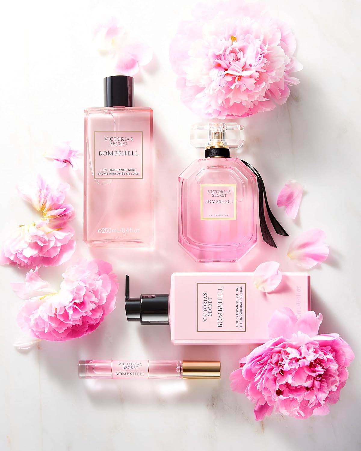 Victoria's Secret Bombshell Eau de Parfum, Notes of Purple Passion Fruit, Shangri-La Peony & Vanilla Orchid, Perfumes for Women (1.7 oz)