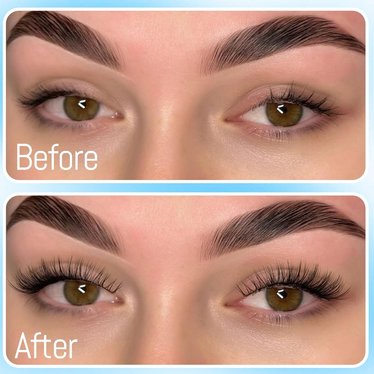 TNFVLONEINS Wispy Lash Extension Kit Left&Right Eyelash Extension Kit Natural Lash Clusters Kit 180Pcs Cluster Eyelash Extensions Kit C Curl Individual Lashes with Bond and Seal and Tweezers