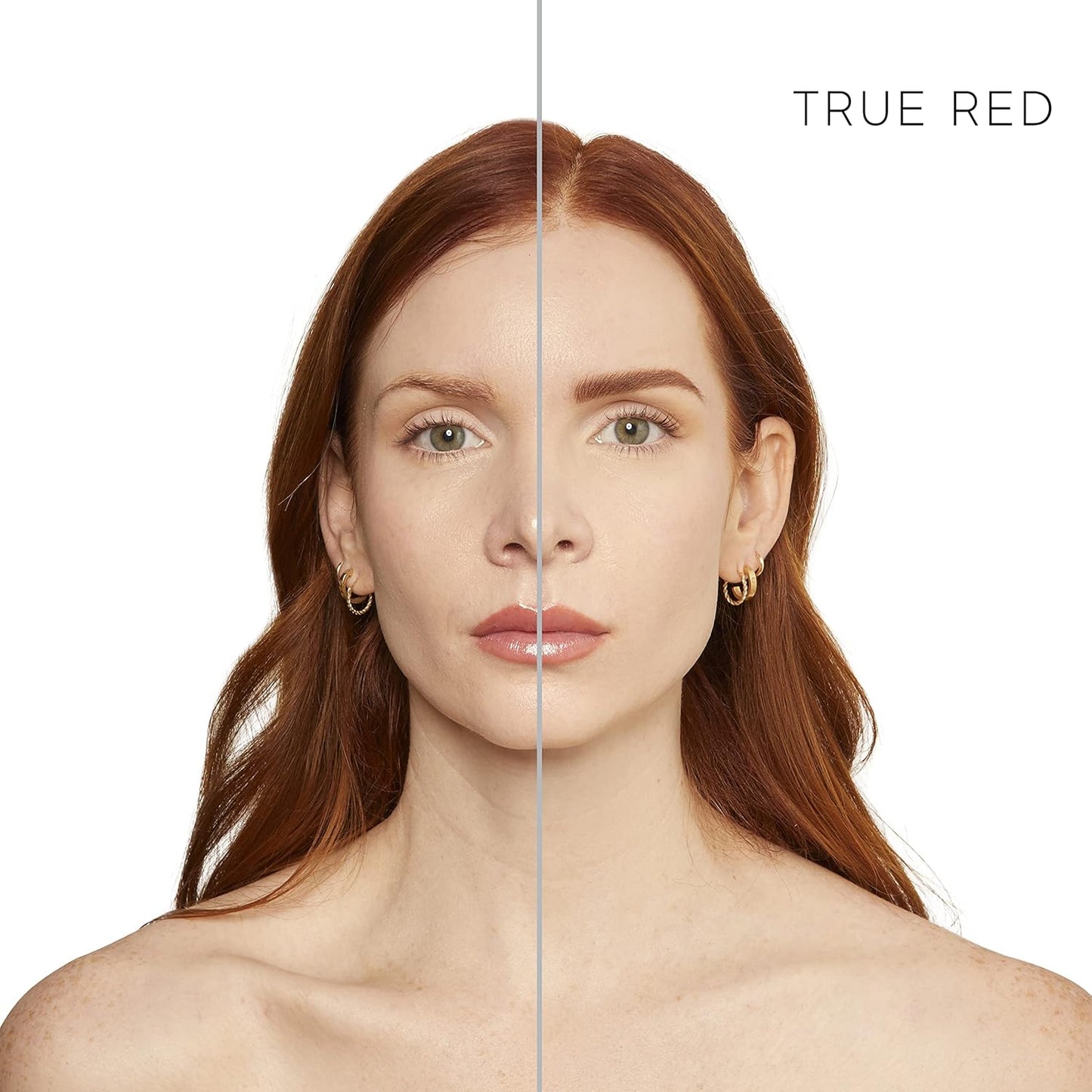 MADLUVV Brow Stamp Kit with Brow Stencils – Easy Eyebrow Shaper for Natural-Looking Brows – Popular Eyebrow Stencil Kit Used by Professionals – 9 Shapes, Spoolie, Travel Bag & Stamp (True Red)