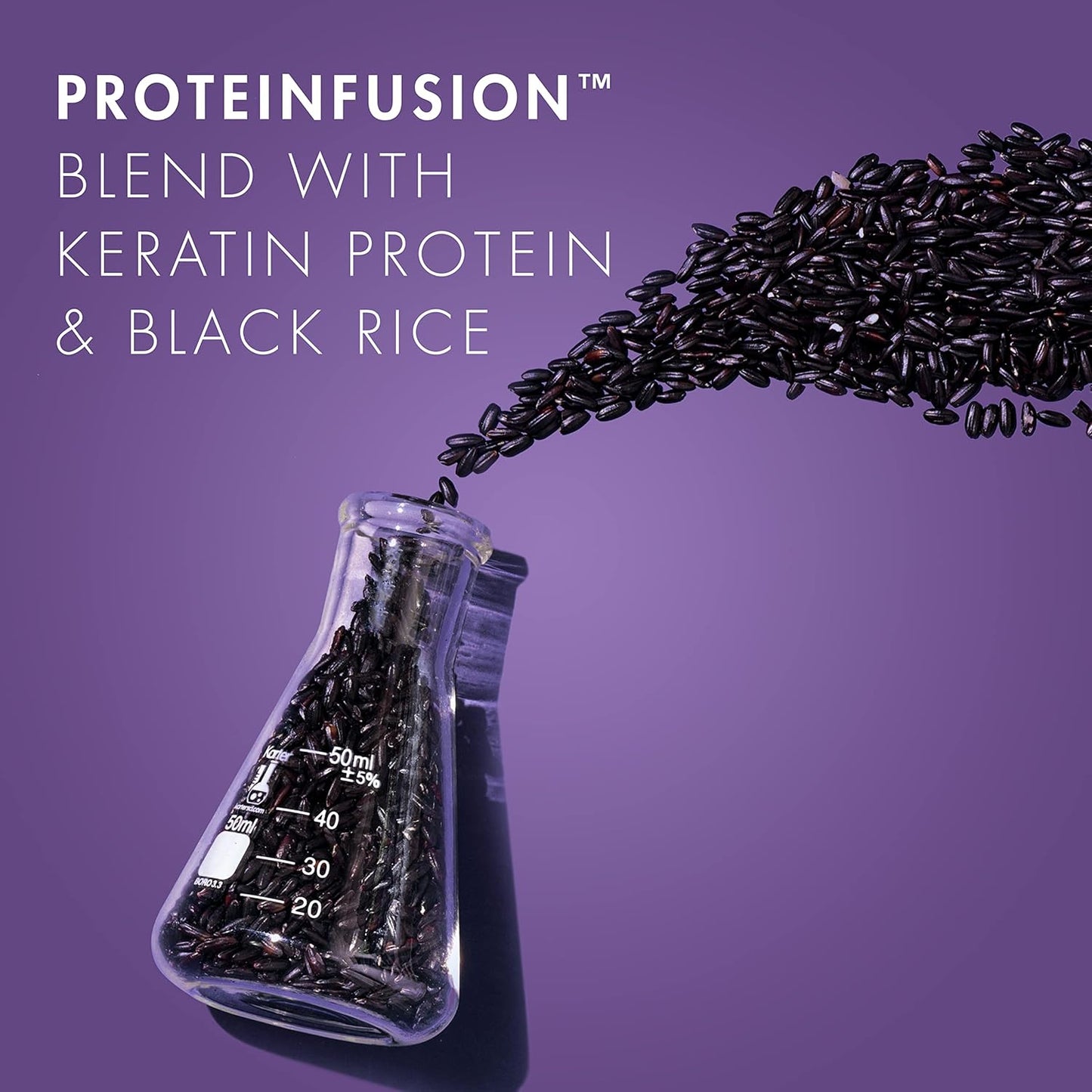 Nexxus Keraphix ProteinFusion Conditioner with Keratin Protein and Black Rice Conditioner for Damaged Hair 33.8 oz